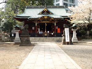 金王神社と金王桜