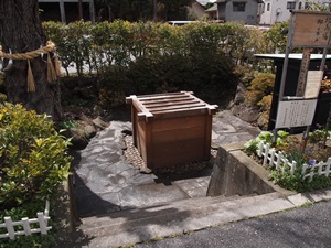 松本城柳の井