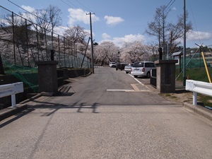 角田城大手門跡 角田城大手門跡